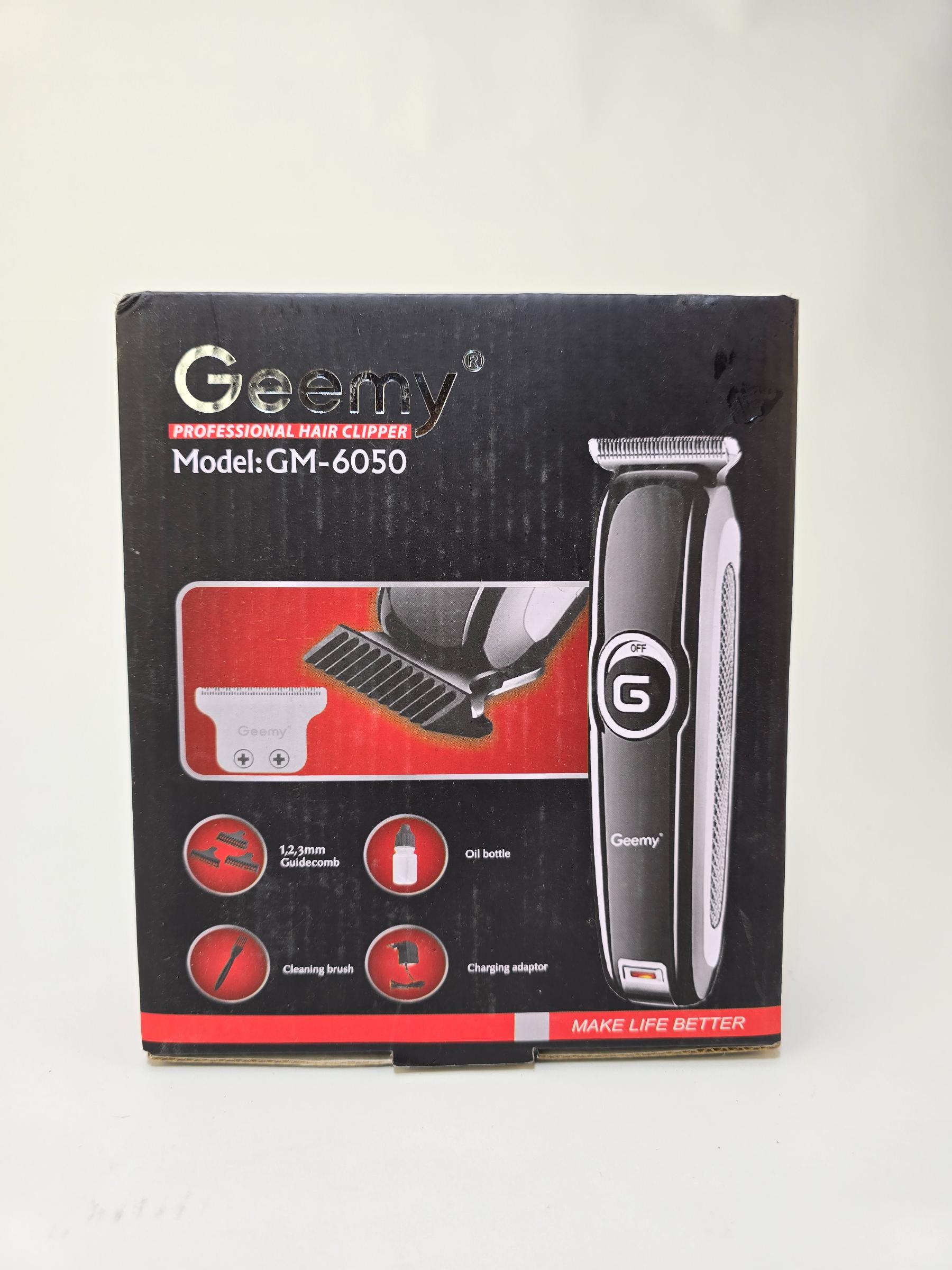 Geemy GM-6050 Professional Hair Clipper | Rechargeable Hair Trimmer - khan American Tools