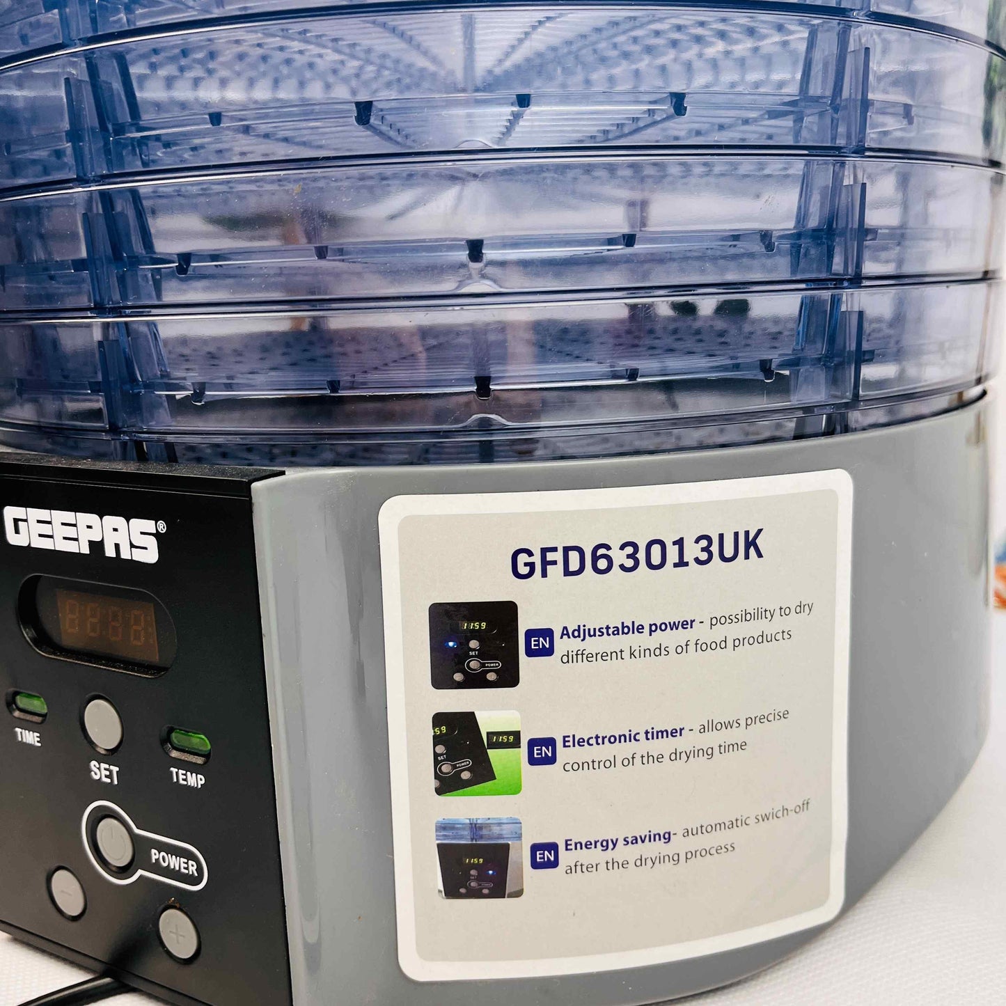 Geepas Digital Food Dehydrator