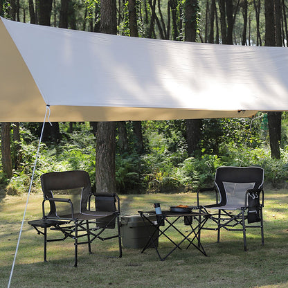 Sunshine Leisure Steel Outdoor Camping Chairs Director Chair