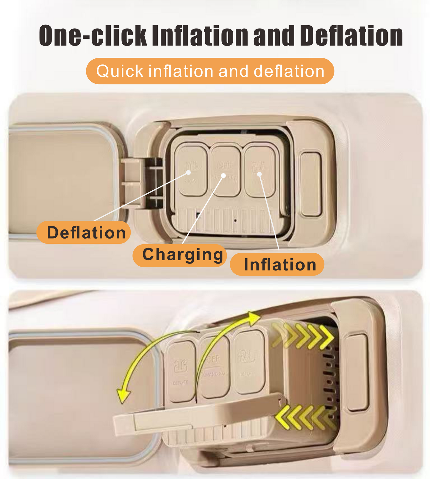 Singl Person Inflatable Air Bed for Home and Outdoor Camping Wholesale Inflatable Mattress