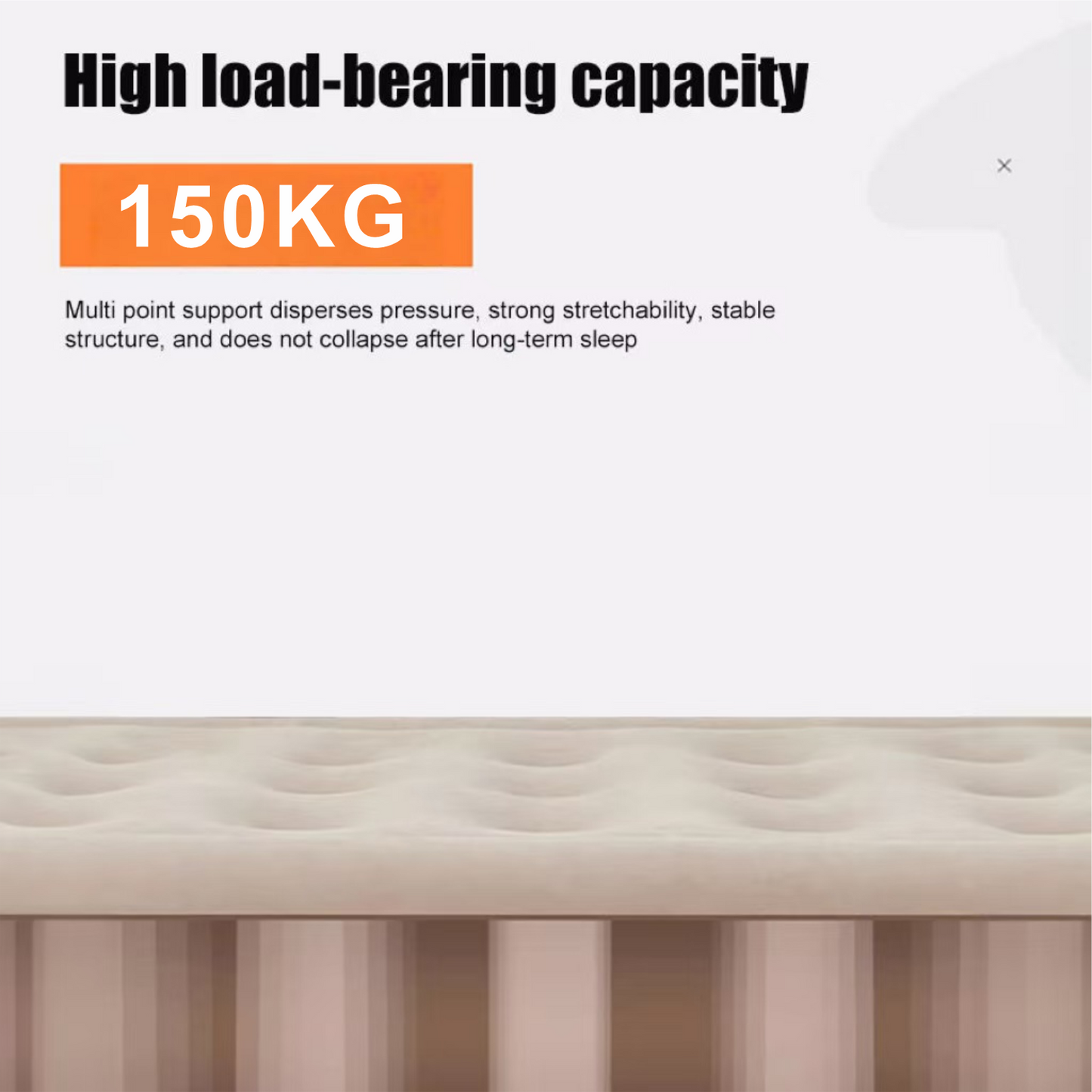 Singl Person Inflatable Air Bed for Home and Outdoor Camping Wholesale Inflatable Mattress