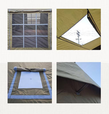 10 Person Military Grade High Quality Factory Price New Arrival Camping Tent Wholesale Family Outdoor Holiday Inflatable Camping Tent for Events Activity