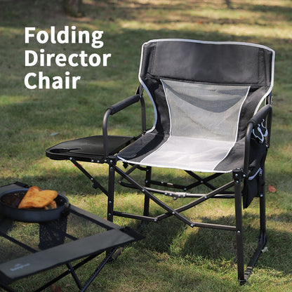 Sunshine Leisure Steel Outdoor Camping Chairs Director Chair