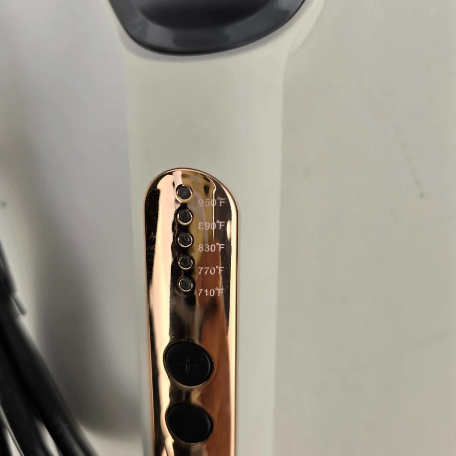 Babyverse BA-1088 Hair Straightener Brush | Hot Air Brush With Adjustable Heat Seting - khan American Tools