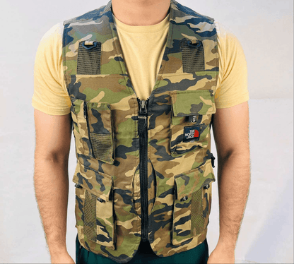 Sleeveless Commando Jacket For  Hunting