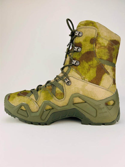 M6 Merlle camo colour Army Shoes High Top | Waterproof Army Shoes For Men - khan American Tools