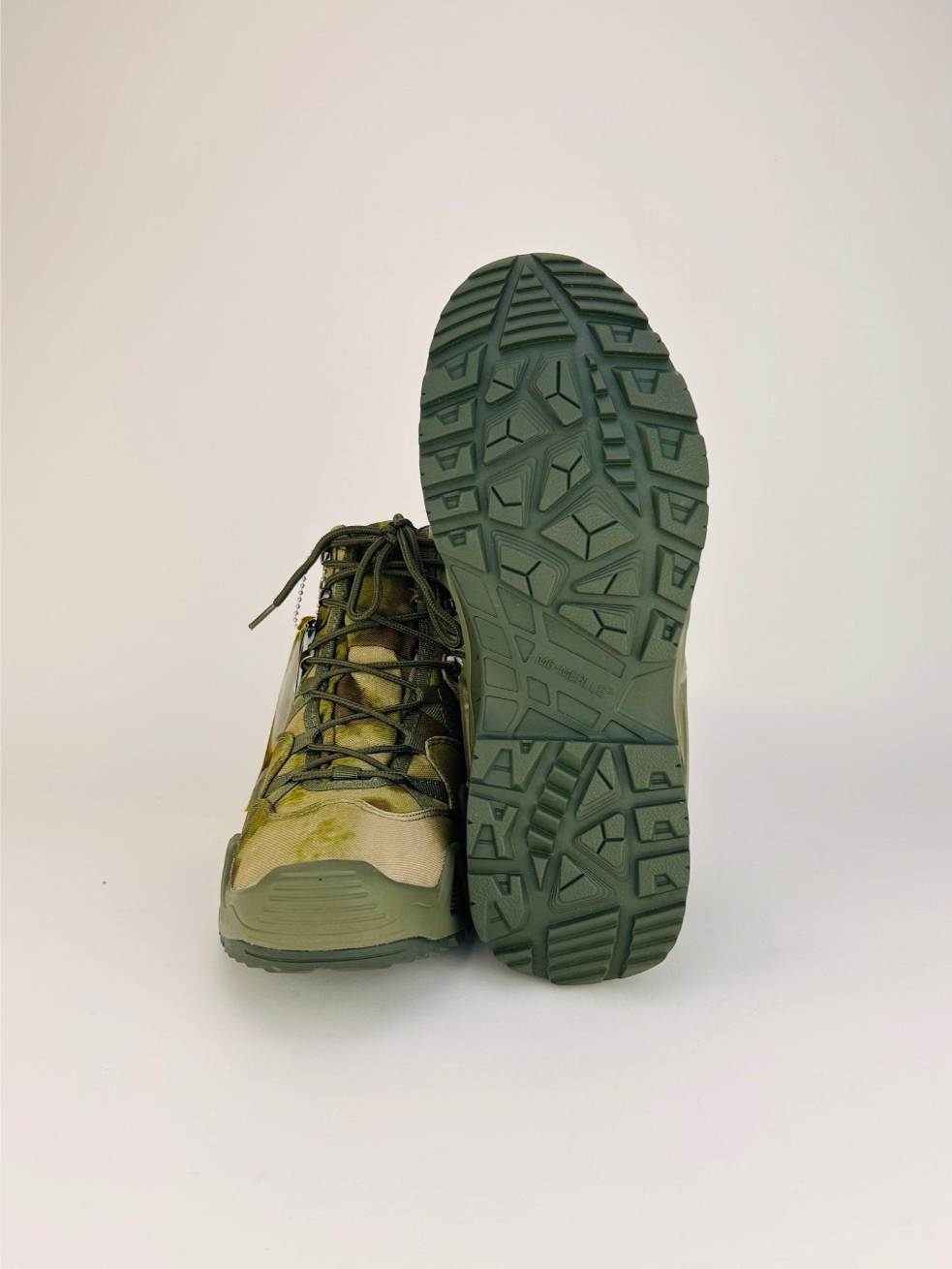M6 Merlle camo colour Military Shoes | Waterproof Army Shoes Mid Top - khan American Tools