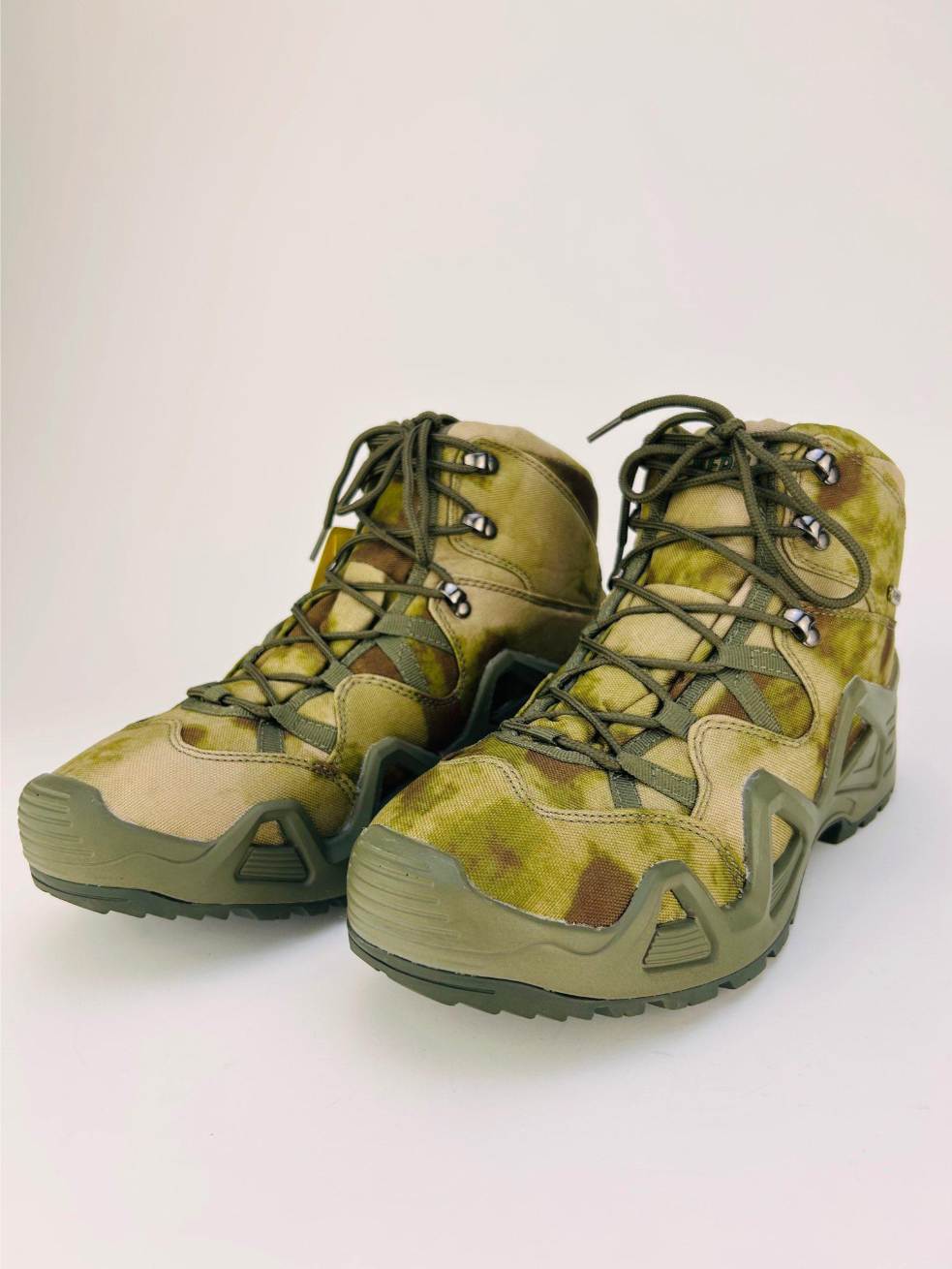 M6 Merlle camo colour Military Shoes | Waterproof Army Shoes Mid Top - khan American Tools