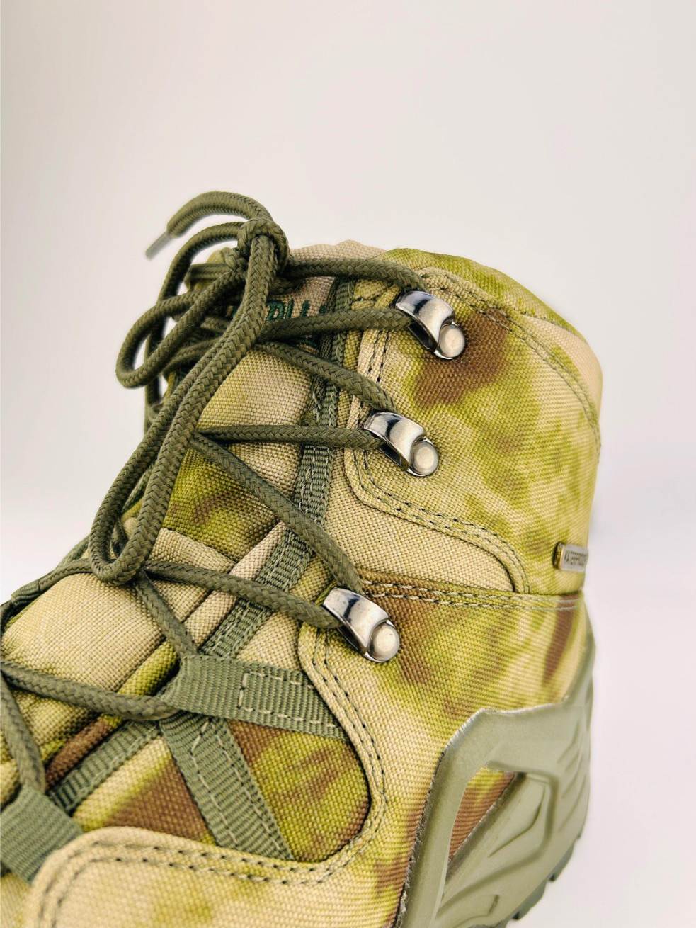M6 Merlle camo colour Military Shoes | Waterproof Army Shoes Mid Top - khan American Tools