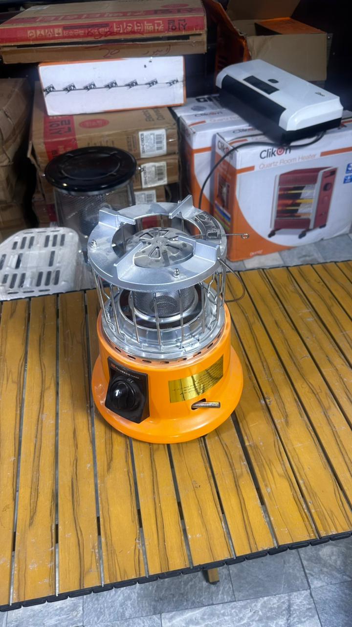 Natural Gas Heater Multifunctional Heating Stove Portable Camping Fishing Heater Household Courtyard Winter Warm Stove