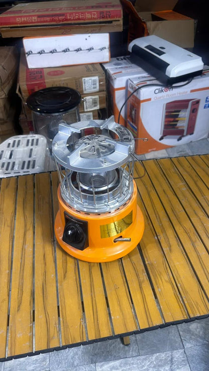 Natural Gas Heater Multifunctional Heating Stove Portable Camping Fishing Heater Household Courtyard Winter Warm Stove