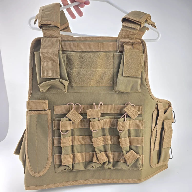 Irovami Quick Release Vest | Airsoft Molle Plate Carrier Vest - khan American Tools