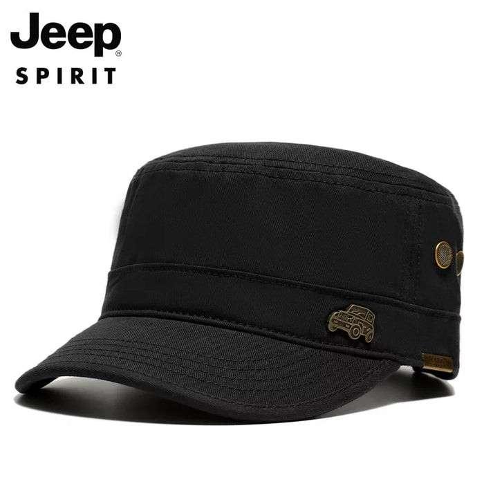 Jeep Men's Cotton Army Cap Adjustable Baseball - khan American Tools