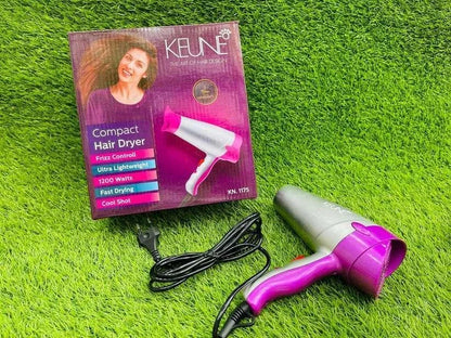 KEUNE HAIR DRYER 1200W KN-1175 | Professional Salon Hair Dryer 1200W