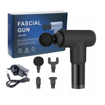 KH-320 Fascial Gun  Muscle Massager - Black