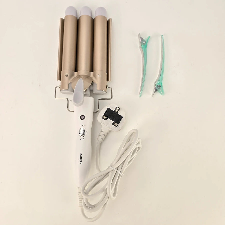 Kankan Hair Curler | Professional Hair Curling Machine - khan American Tools