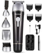 Kemei Professional Super Grooming Kit For Men | 10 In 1 Rechargeable Km 1015 Trimmer Machine - khan American Tools