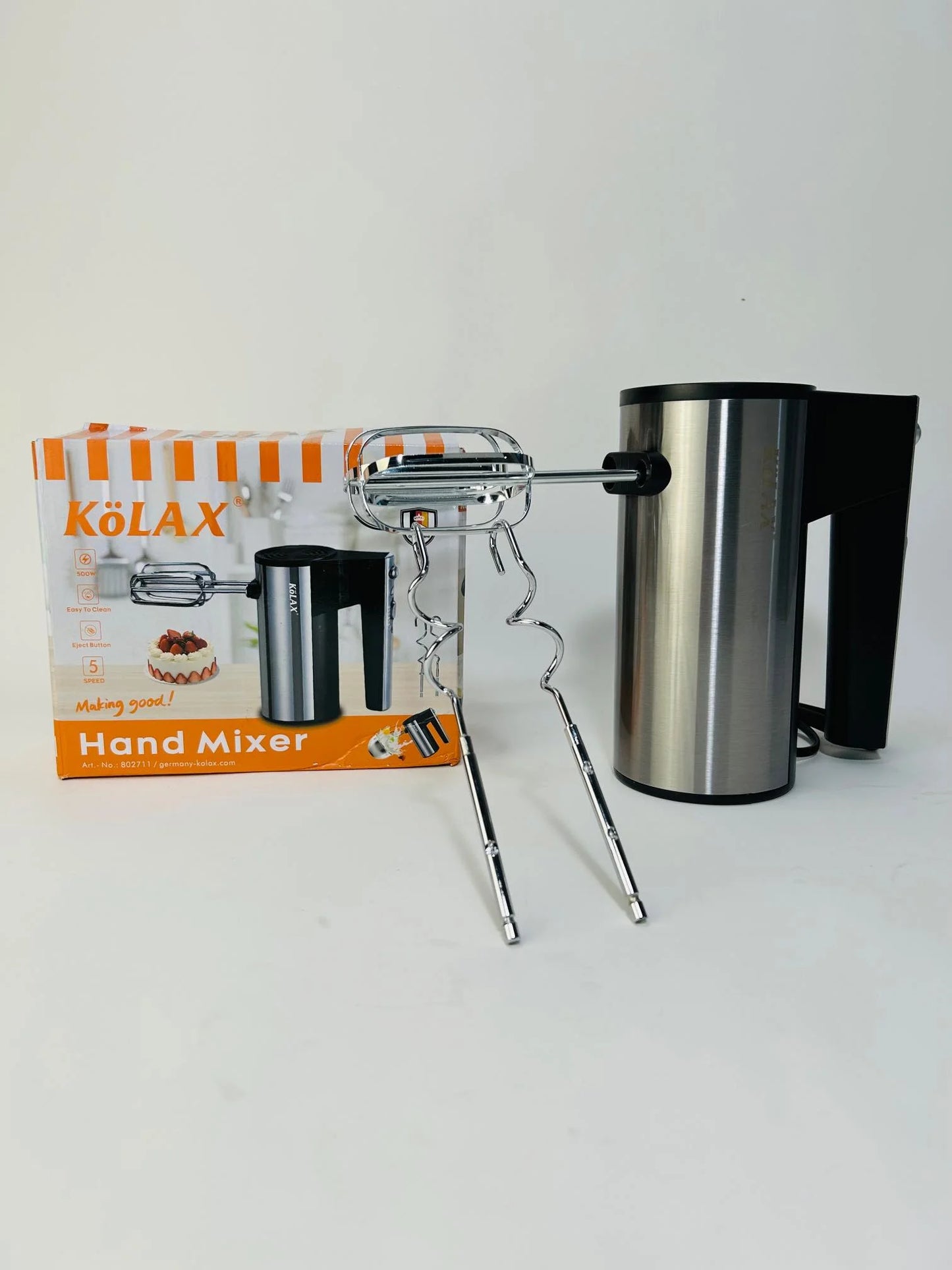 Kolax 802711 Hand Mixer | Hand Blender With 500W Power