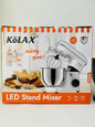 Kolax Stand Mixer 7.8L Capacity |  Kitchen Electric Mixer with Dough Hook, Wire Whip & Beater