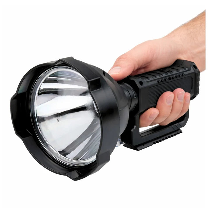 W5120 Rechargeable LED Spotlight Flashlight with Tripod & Power Bank