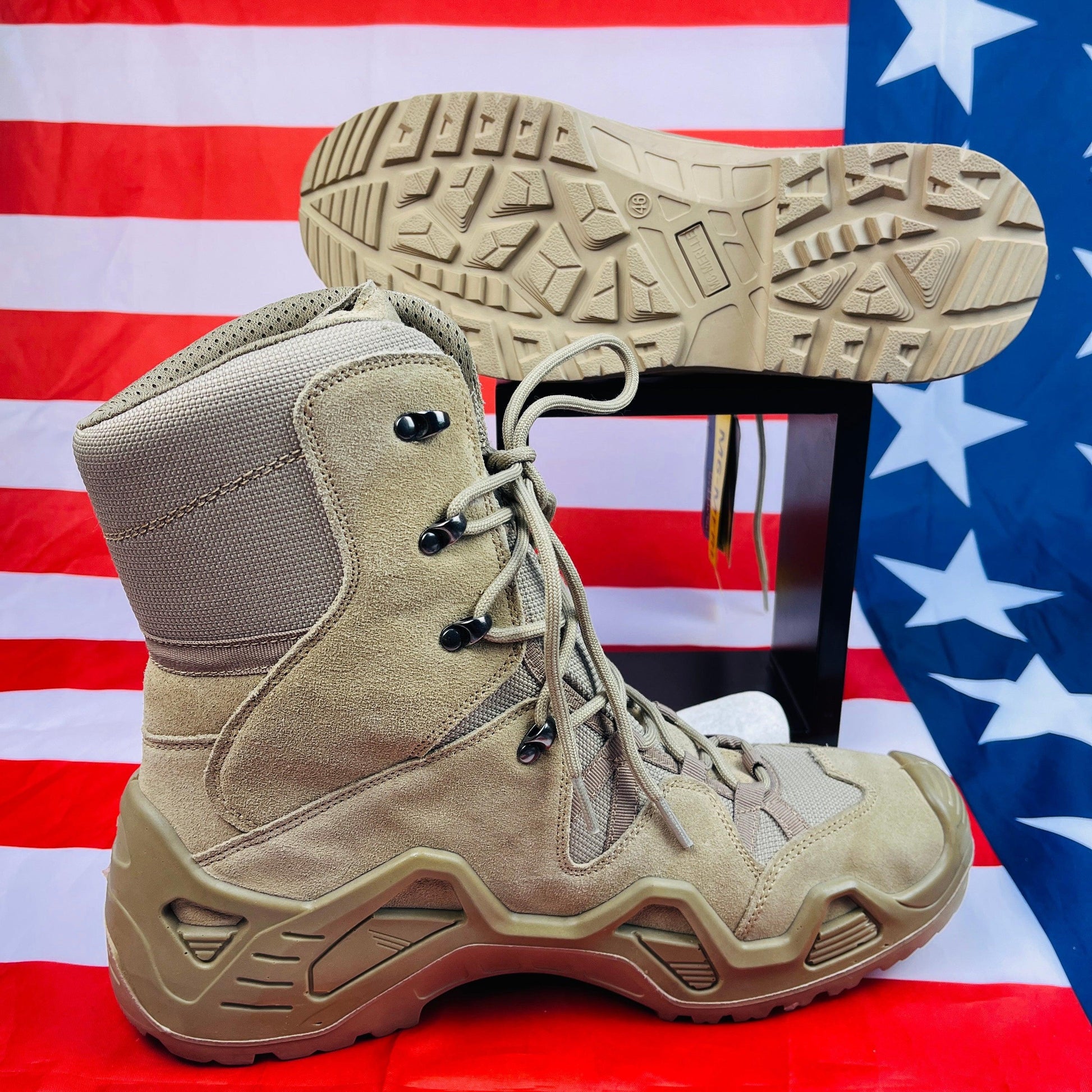 M6 Merlle Waterproof Military Shoes - High top - khan American Tools