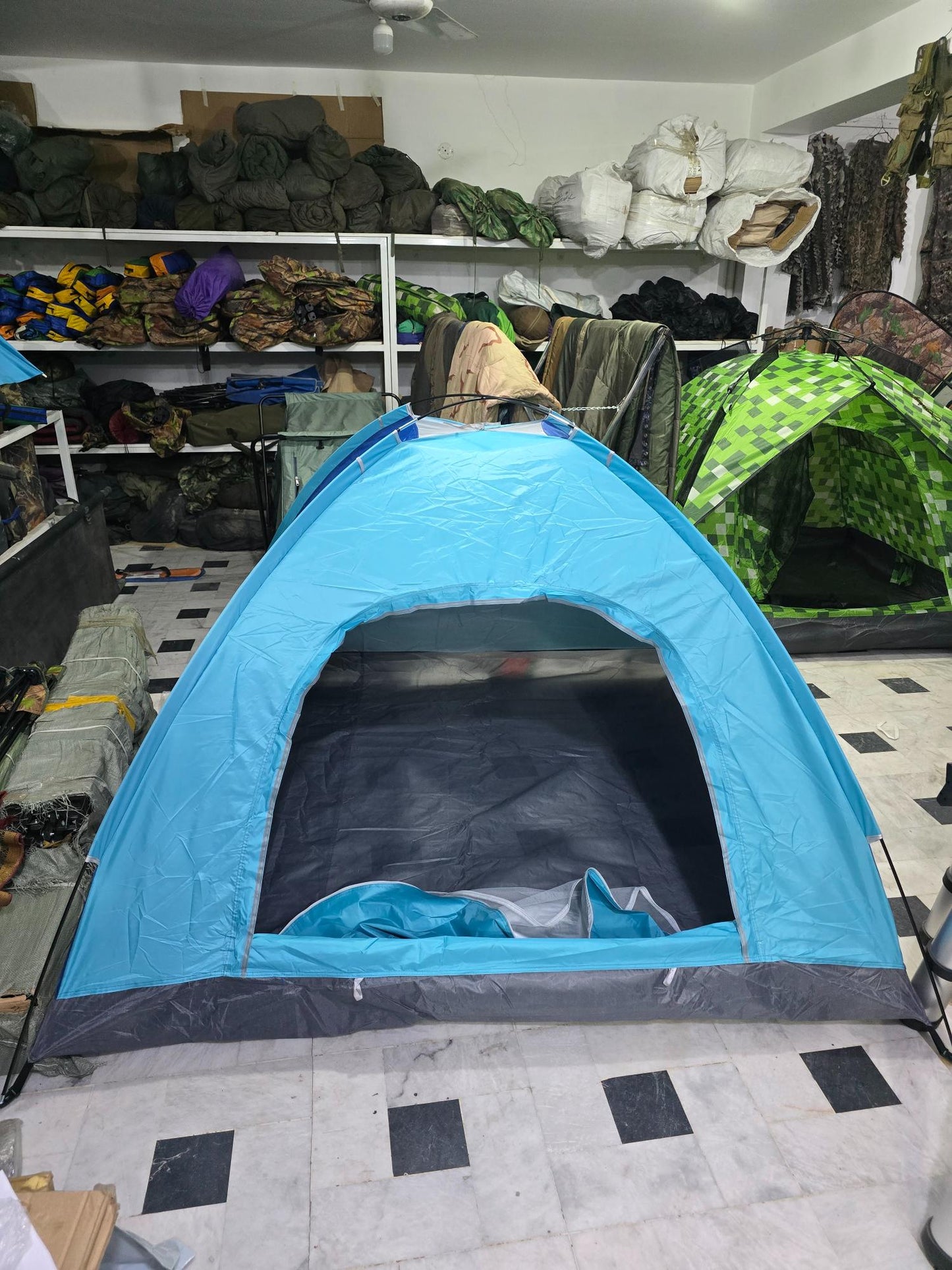 Manual Camping Tent For 5 Person | Tent For Family Camping Tent - khan American Tools