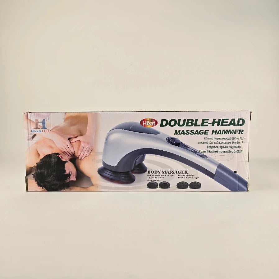 Maxtop MP-2251 Double Head Massage Hammer | 4 in 1 Head & Body Massager - khan American Tools