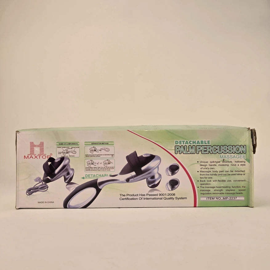 Maxtop MP-2337 Body Massager | Detachable Palm Percussion Massager - khan American Tools