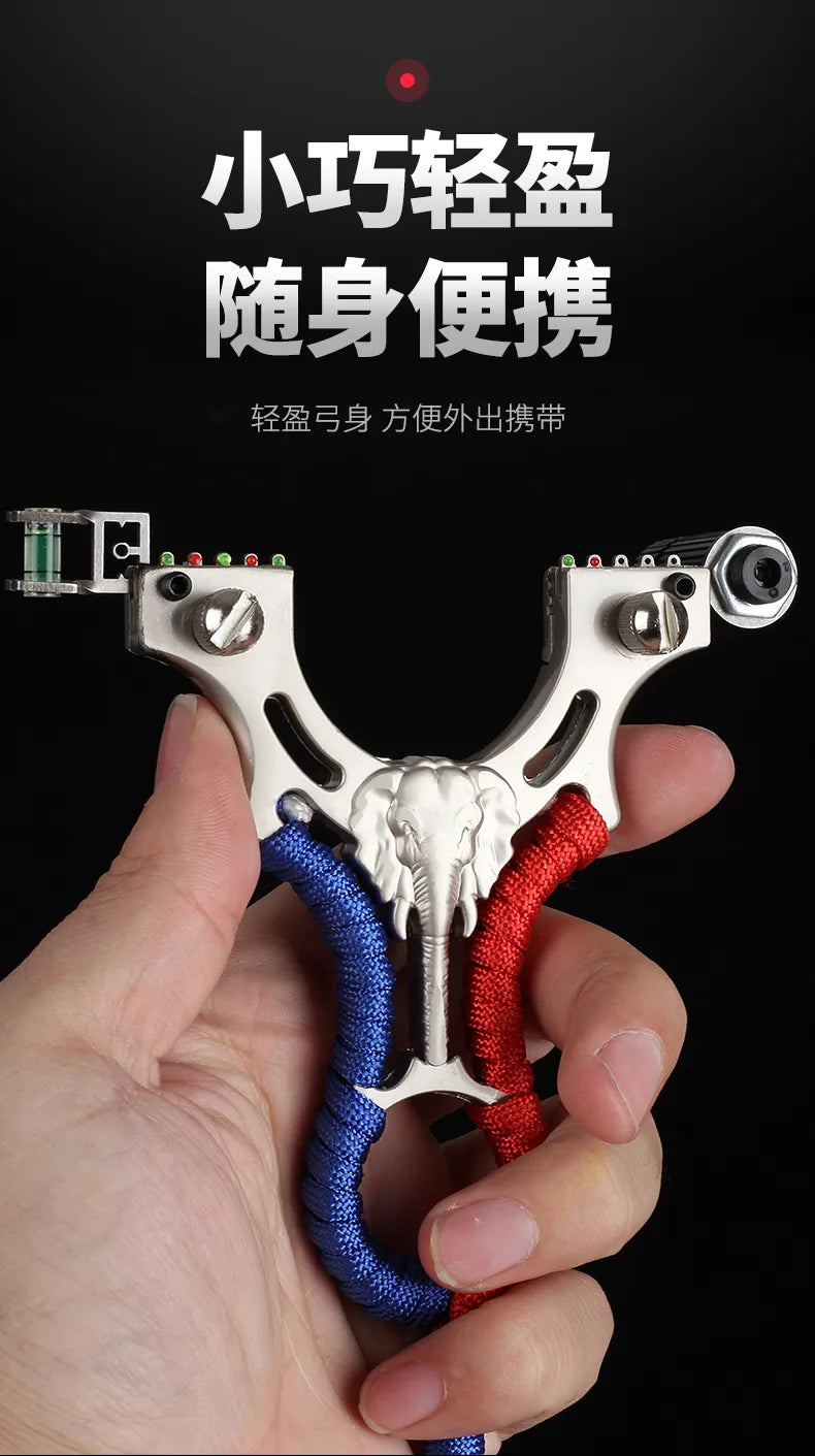 Metal Elephant High-precision Laser Slingshot - khan American Tools