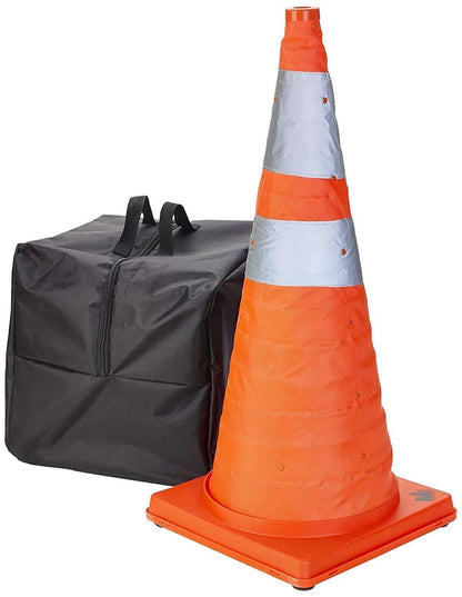 Mutual Industries 17714-5-28 Collapsible Cones | Nylon Collapsible Traffic Cone