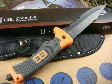 NEW Columbia BG BG2018A Survival Knife - khan American Tools