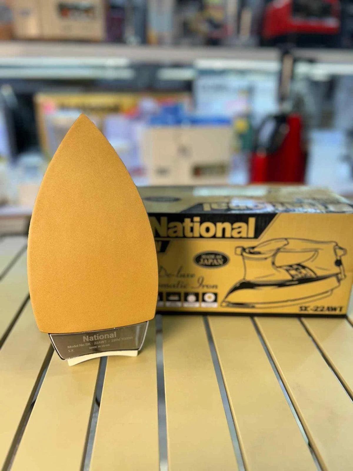 National Iron SK-22AWT | Electric Iron With 1000W Power - khan American Tools