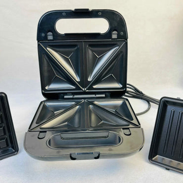 National SM112 Sandwich Maker | 3 in 1 Sandwich & Waffle Maker