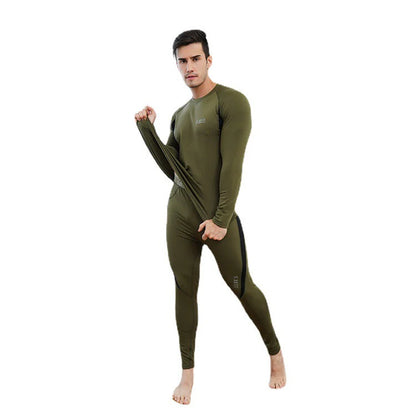 5.11 Men’s Thermal Underwear Set, Compression Base Layer Sports Long Johns Fleece Lined Winter Gear Running Skiing