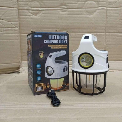 Outdoor Camping Light SL-008 | Outdoor Camping Light With Dual Light Source - khan American Tools