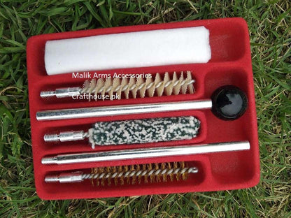 PISTOL CLEANING KIT FOR 9MM PISTOLS WITH BRASS BRUSHES - khan American Tools