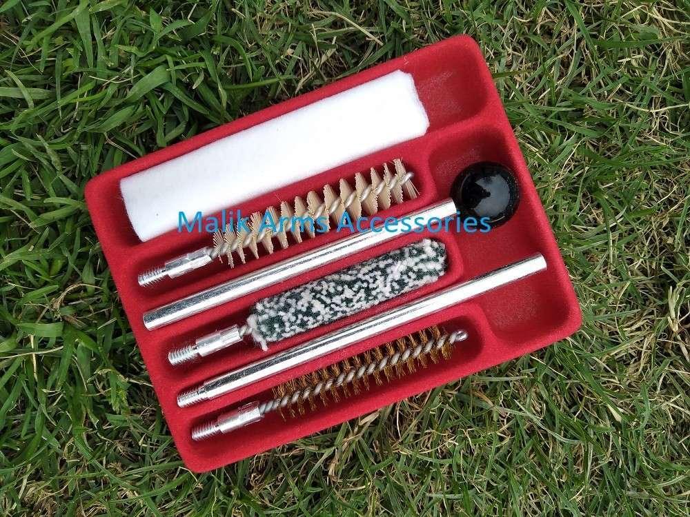 PISTOL CLEANING KIT FOR 9MM PISTOLS WITH BRASS BRUSHES - khan American Tools