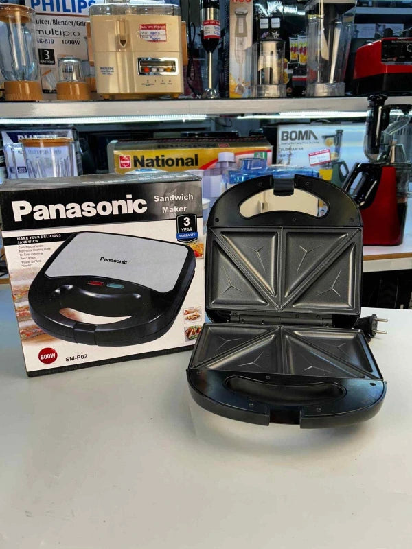 Panasonic IT-SM02 Sandwich Maker | Sandwich Machine With 800W Power - khan American Tools