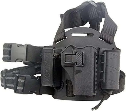 Quick Release Tactical Right Leg Thigh Pistol Holster | Gun Holster For Secure Gun Arrangement