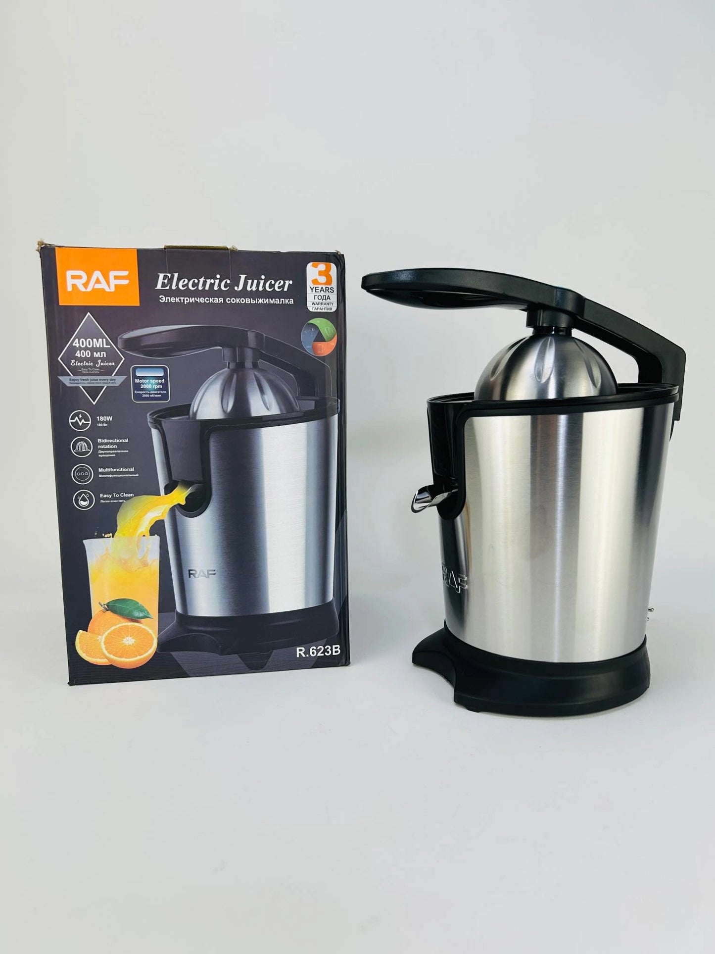 RAF R.623B Electric Juicer | Electric Juicer Machine 180W
