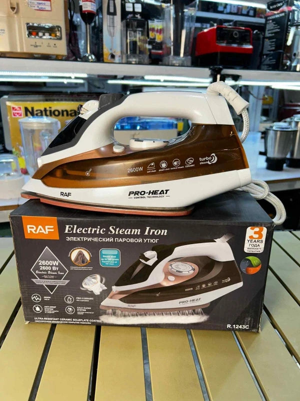 RAF R1243C Garment Steamer | Steam Iron With 2000W Power - khan American Tools