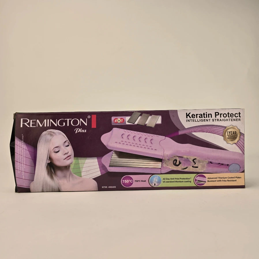 Remington RM-8185 Keratin Protect Straightener | 4 in 1 Keratin Protect Hair Straightener - khan American Tools