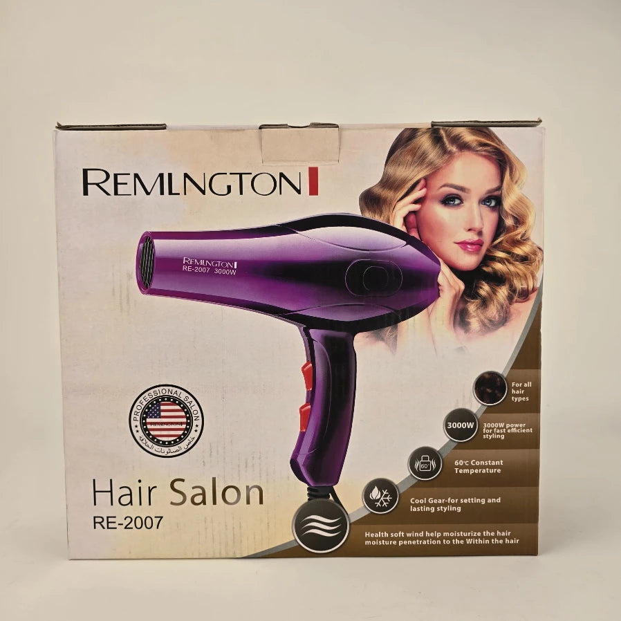 Remlngton RE-207 Hair Dryer | Hair Blow Dryer For Professional Use - khan American Tools