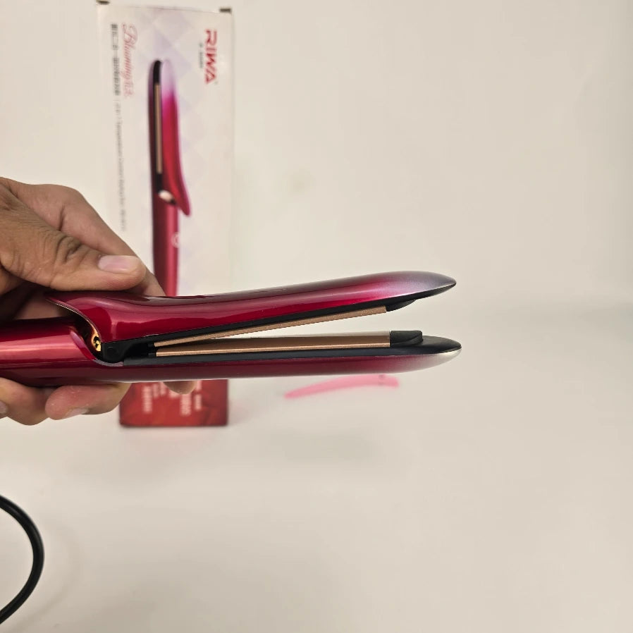 Riwa RB-8315 Straightener | 2 in 1 Temperature Control Styling Tool - khan American Tools