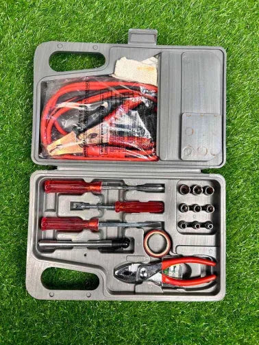 Roadside Travel Tool Kit | Compact Carry Case Tool Box - khan American Tools