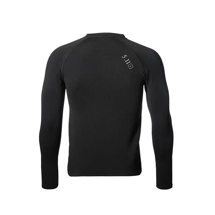 5.11 Men’s Thermal Underwear Set, Compression Base Layer Sports Long Johns Fleece Lined Winter Gear Running Skiing