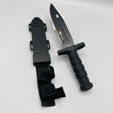 Saber Columbia Fixed Stainless Steel Blade Dagger with Cover | Tactical Dagger with Cover