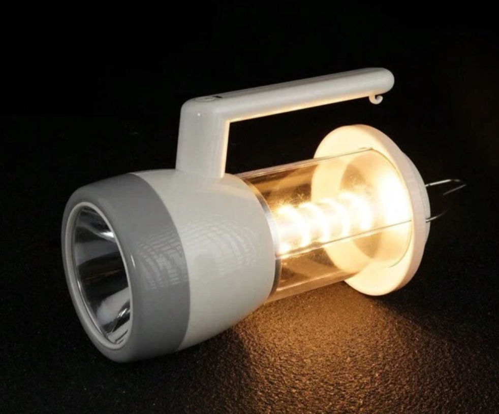 Solar LED Flash Light | Rechargeable LED Solar Light With C Type Charging - khan American Tools