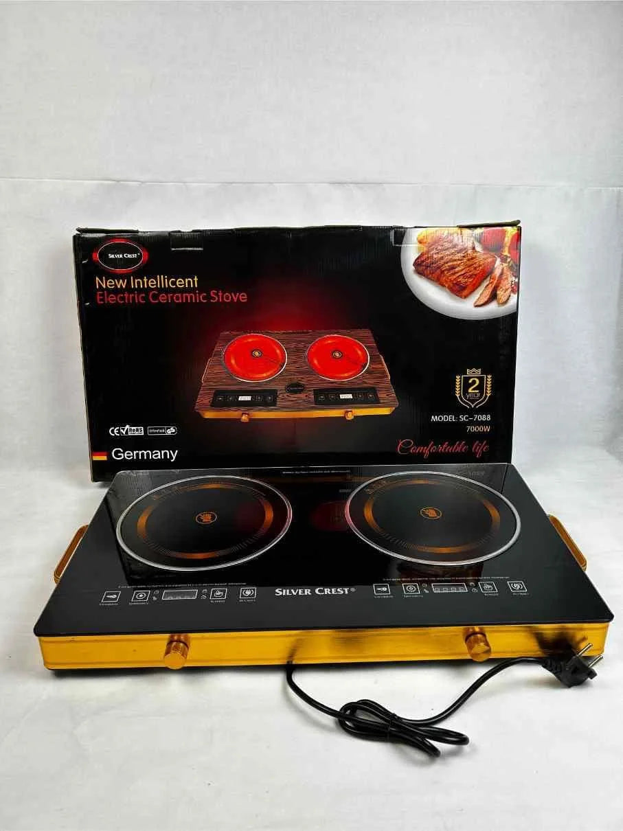 Silver Crest SC-7032 Multifunctional Burner | Electric Infrared Cooker 7000W - khan American Tools