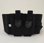 Sniper Double Magazines Pouch in Black | Universal Pistol Holster Adjustable Quick Pull Holsters - khan American Tools